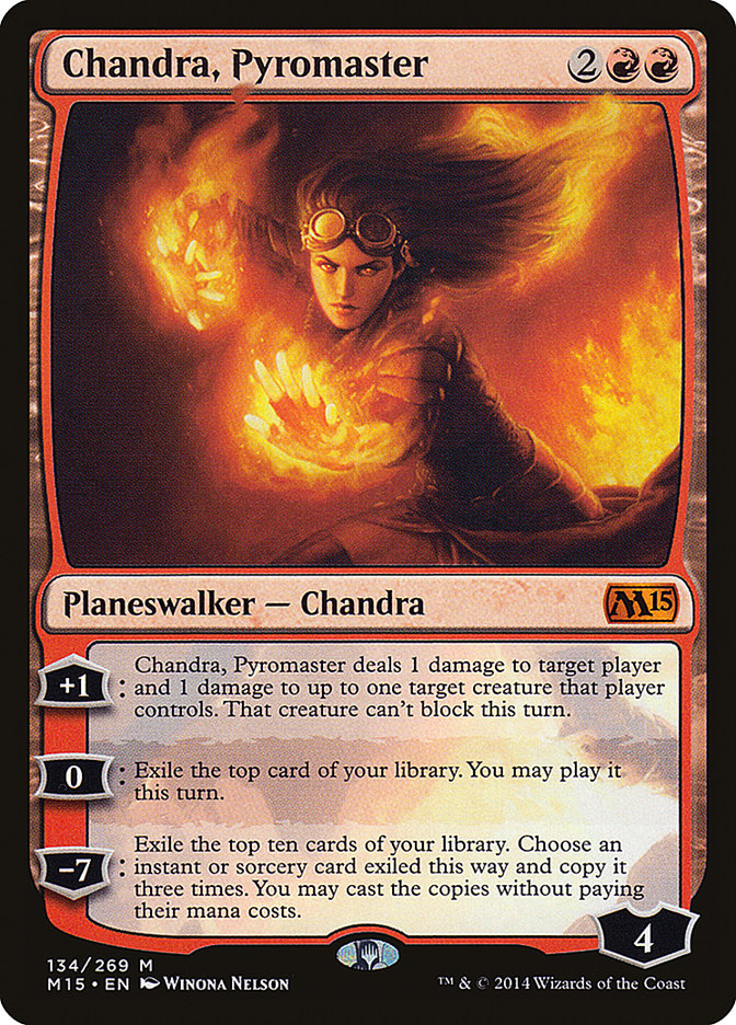 Chandra, Pyromaster [Magic 2015] | I Want That Stuff Brandon
