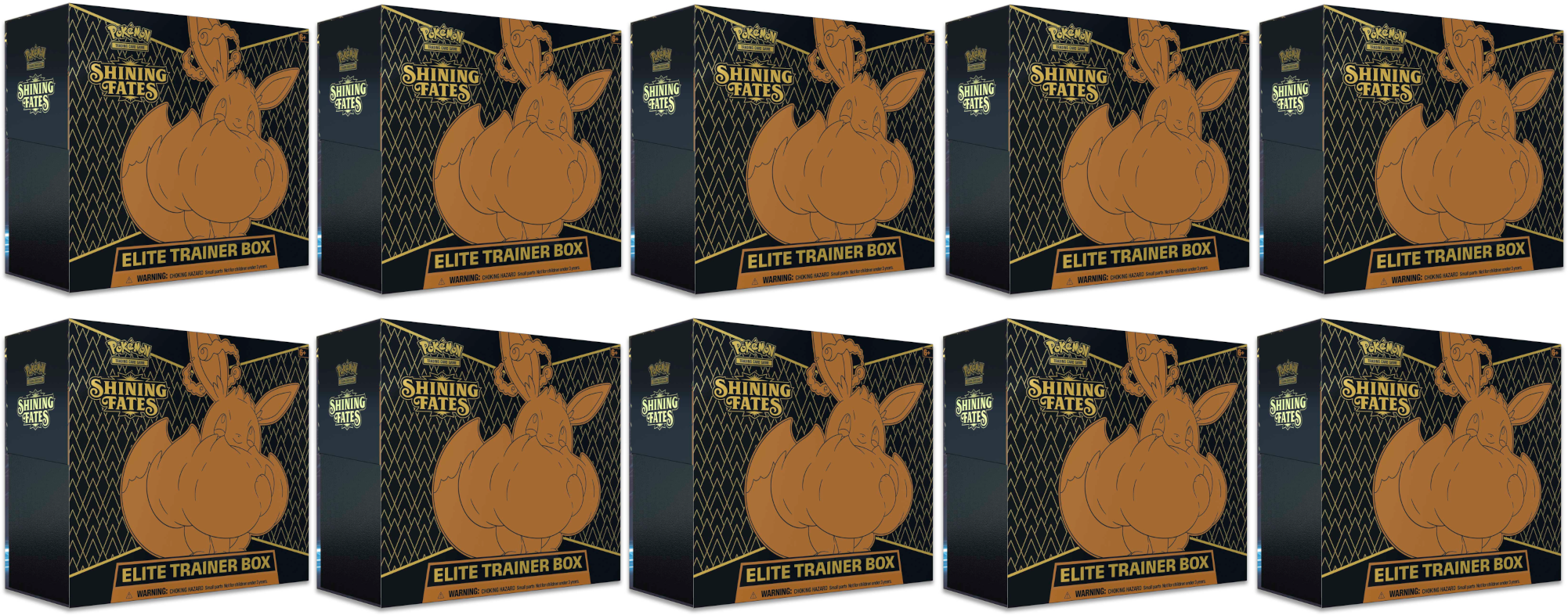 Shining Fates - Elite Trainer Box Case | I Want That Stuff Brandon