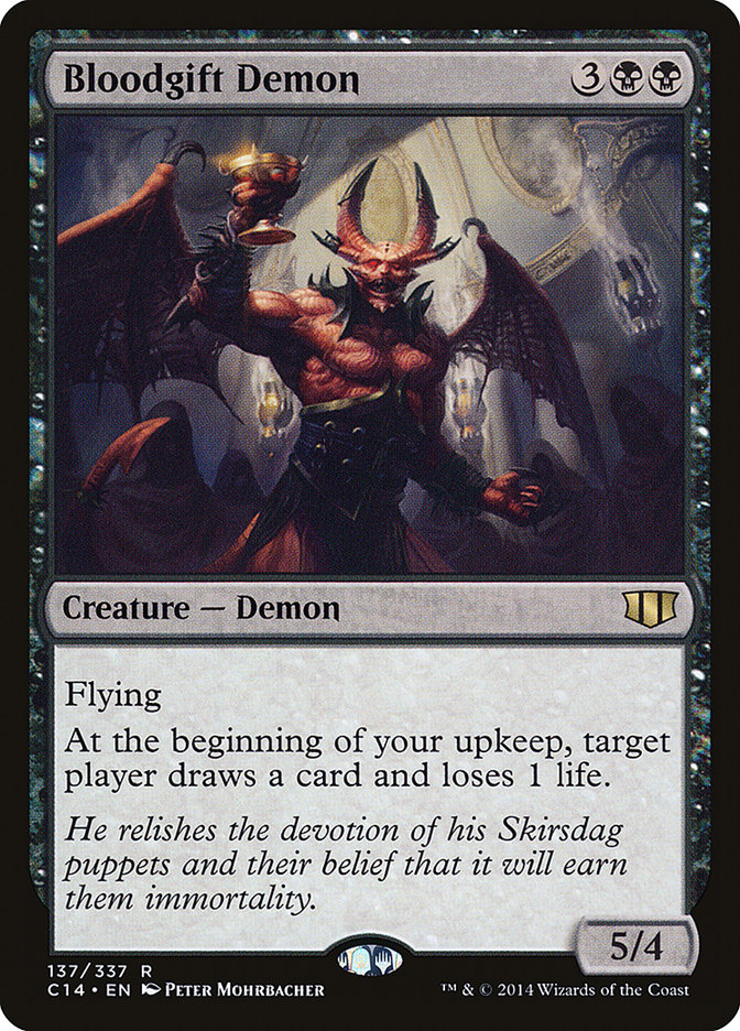 Bloodgift Demon [Commander 2014] | I Want That Stuff Brandon
