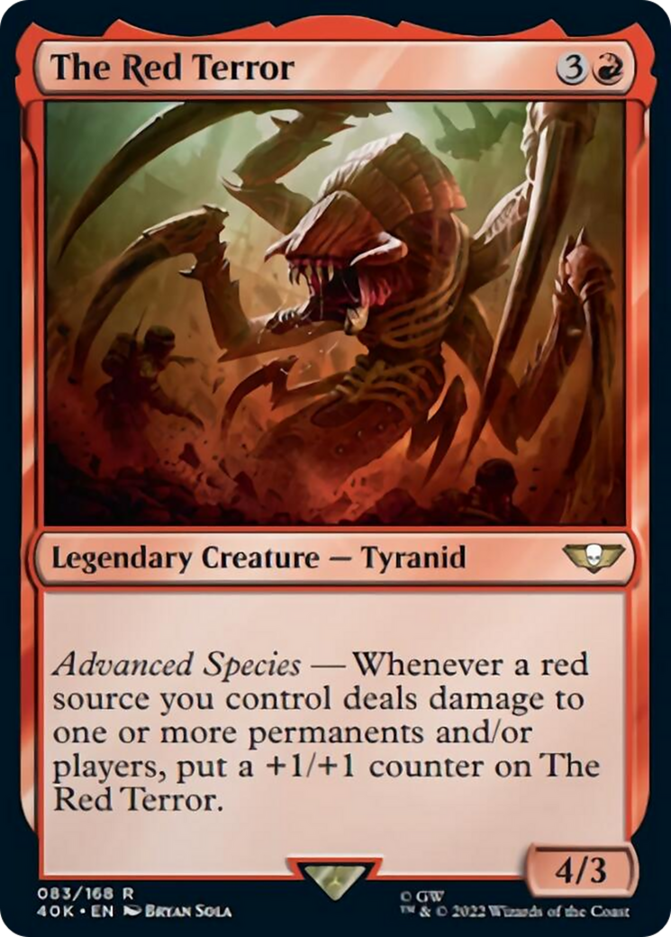 The Red Terror (Surge Foil) [Warhammer 40,000] | I Want That Stuff Brandon