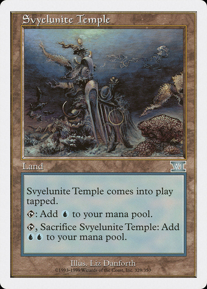 Svyelunite Temple [Classic Sixth Edition] | I Want That Stuff Brandon