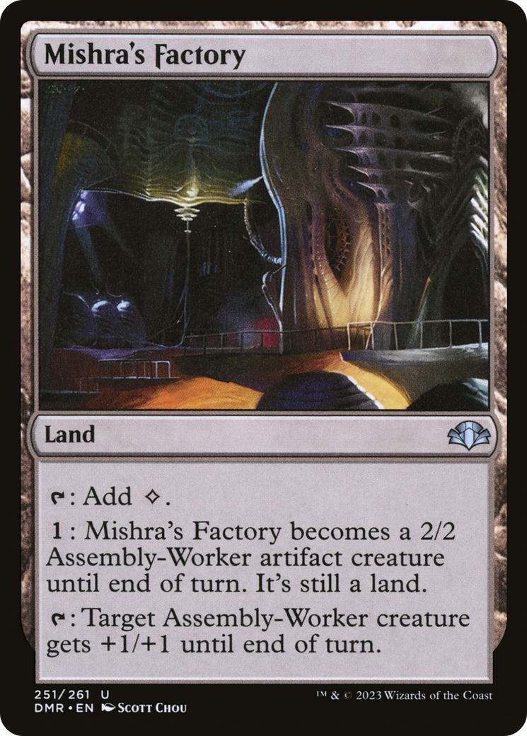 Mishra's Factory [Dominaria Remastered] | I Want That Stuff Brandon