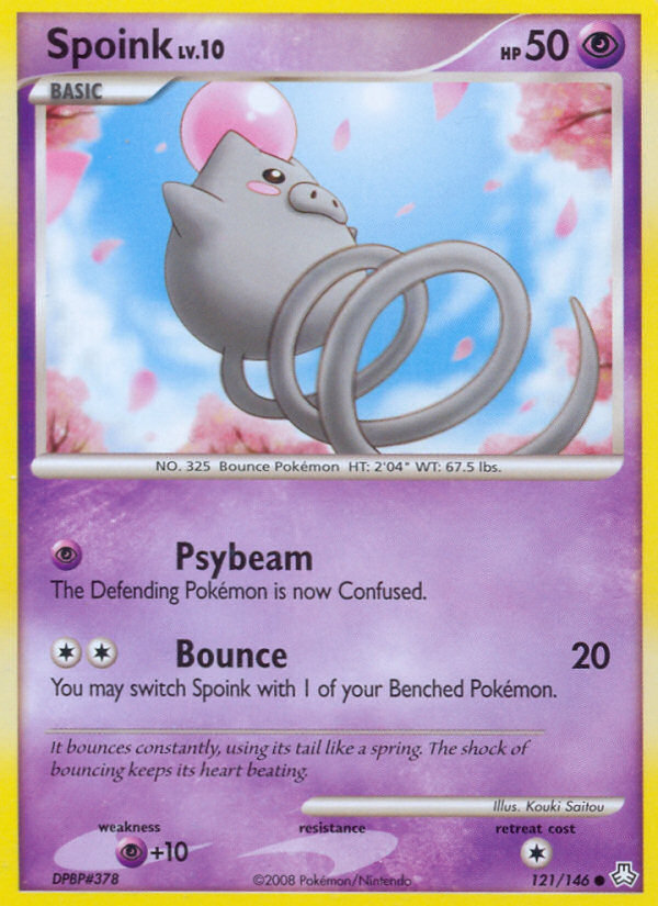 Spoink (121/146) [Diamond & Pearl: Legends Awakened] | I Want That Stuff Brandon