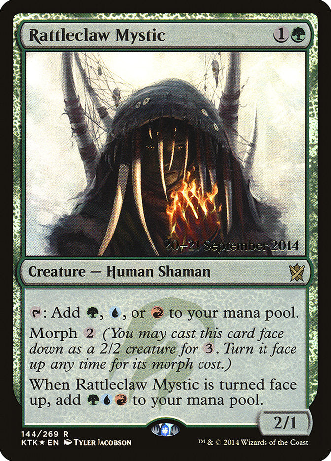 Rattleclaw Mystic [Khans of Tarkir Prerelease Promos] | I Want That Stuff Brandon