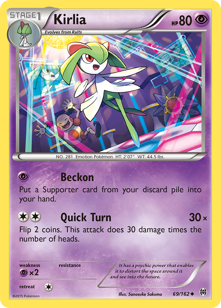 Kirlia (69/162) [XY: BREAKthrough] | I Want That Stuff Brandon