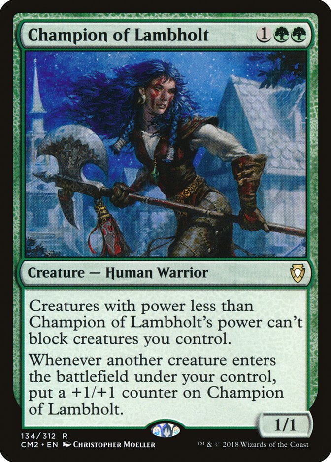 Champion of Lambholt [Commander Anthology Volume II] | I Want That Stuff Brandon