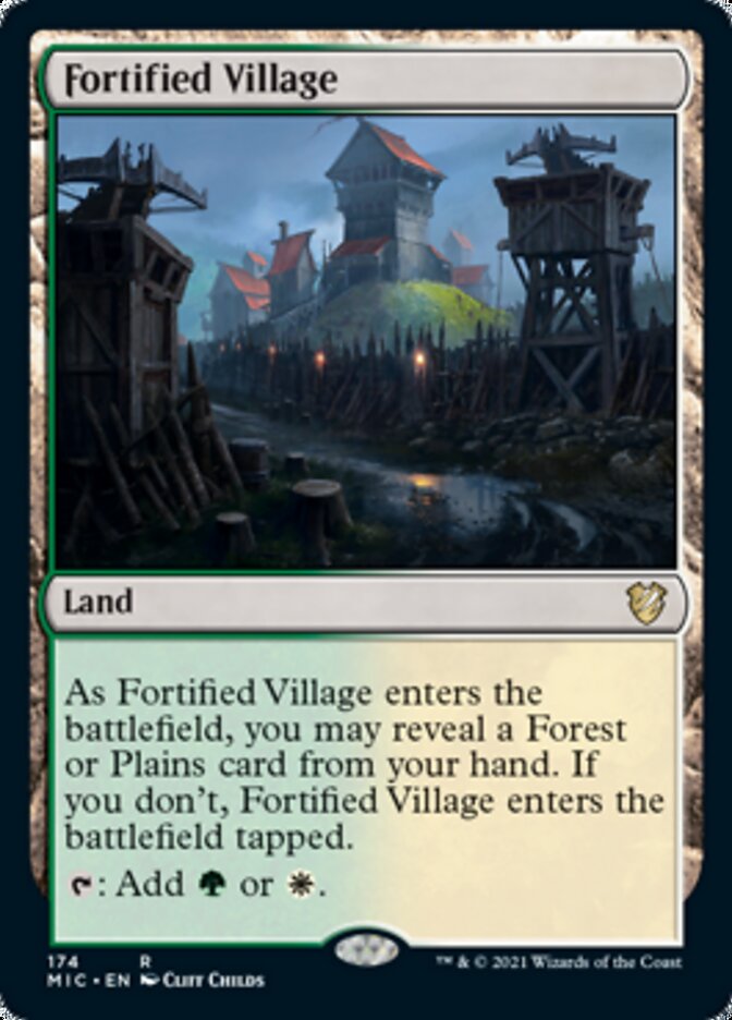 Fortified Village [Innistrad: Midnight Hunt Commander] | I Want That Stuff Brandon