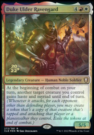 Duke Ulder Ravengard [Commander Legends: Battle for Baldur's Gate Prerelease Promos] | I Want That Stuff Brandon