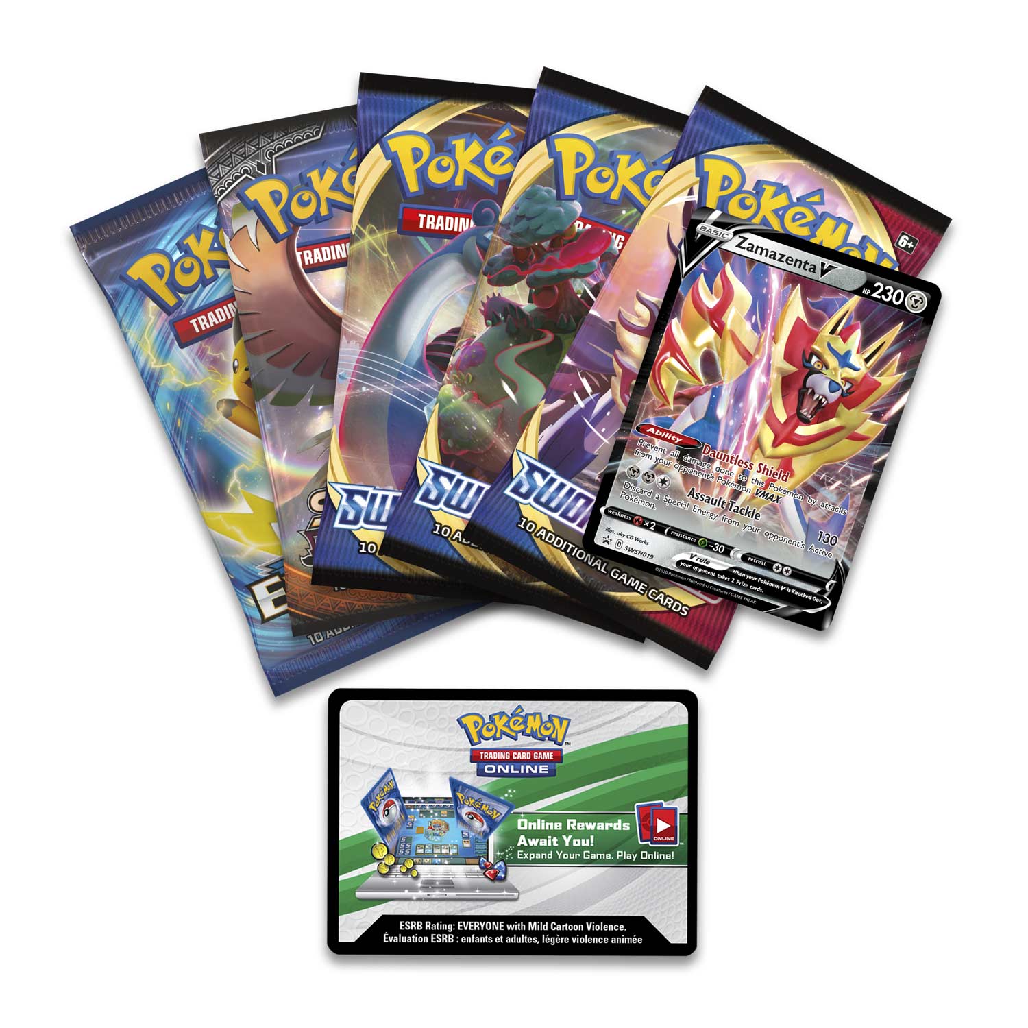 Sword & Shield: Rebel Clash - Legends of Galar Collector's Tin (Zamazenta V) | I Want That Stuff Brandon