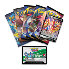 Sword & Shield: Rebel Clash - Legends of Galar Collector's Tin (Zamazenta V) | I Want That Stuff Brandon