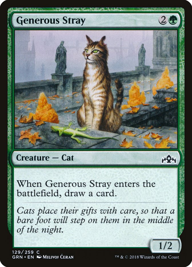 Generous Stray [Guilds of Ravnica] | I Want That Stuff Brandon