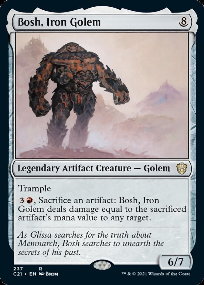 Bosh, Iron Golem [Commander 2021] | I Want That Stuff Brandon