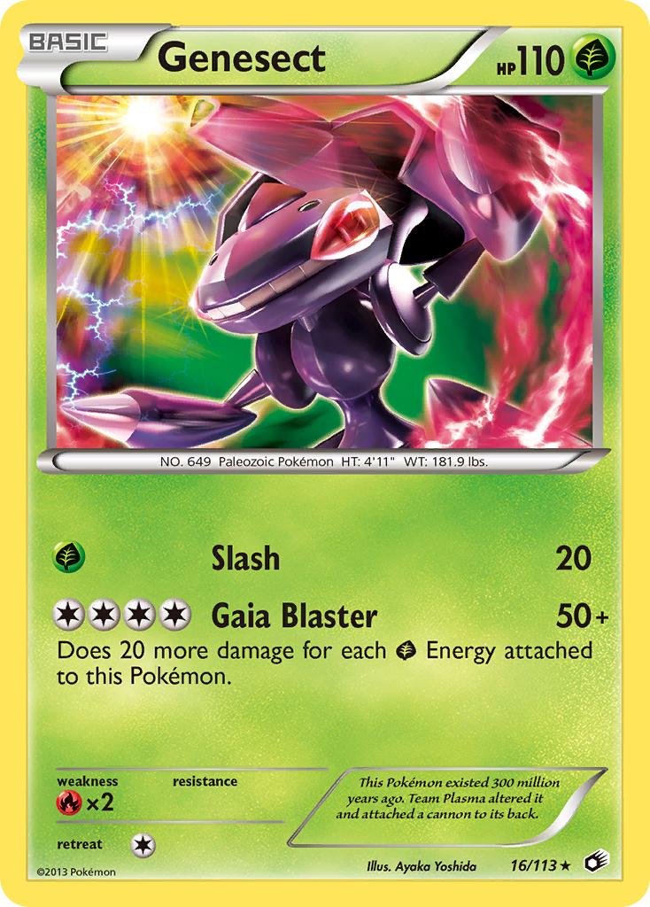 Genesect (16/113) [Black & White: Legendary Treasures] | I Want That Stuff Brandon