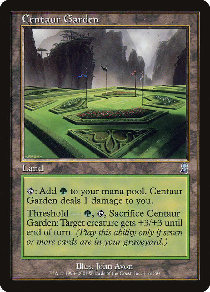 Centaur Garden [Odyssey] | I Want That Stuff Brandon