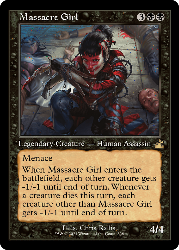Massacre Girl (Retro) [Ravnica Remastered] | I Want That Stuff Brandon