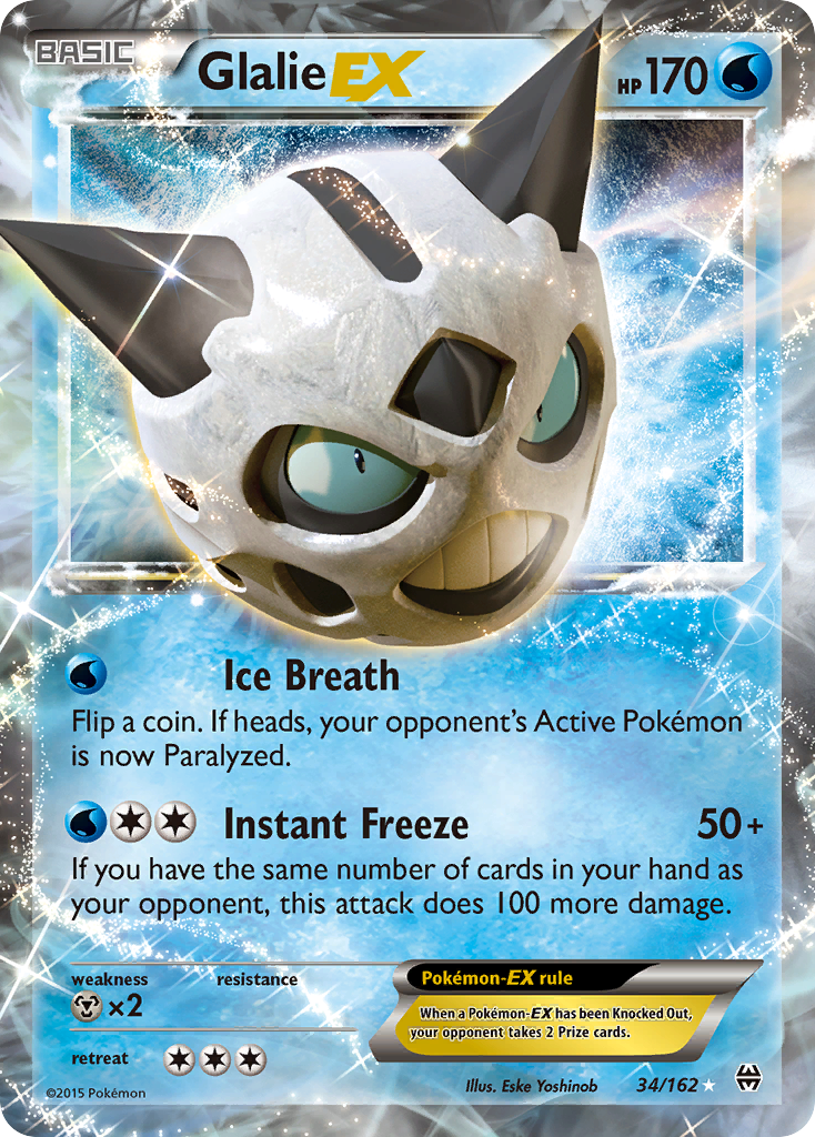 Glalie EX (34/162) [XY: BREAKthrough] | I Want That Stuff Brandon