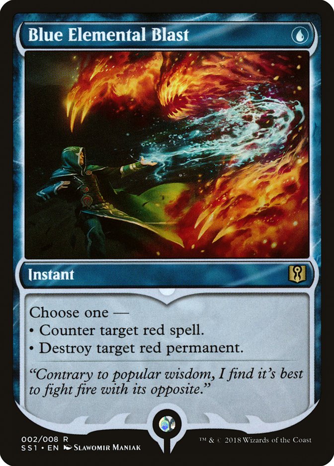 Blue Elemental Blast [Signature Spellbook: Jace] | I Want That Stuff Brandon