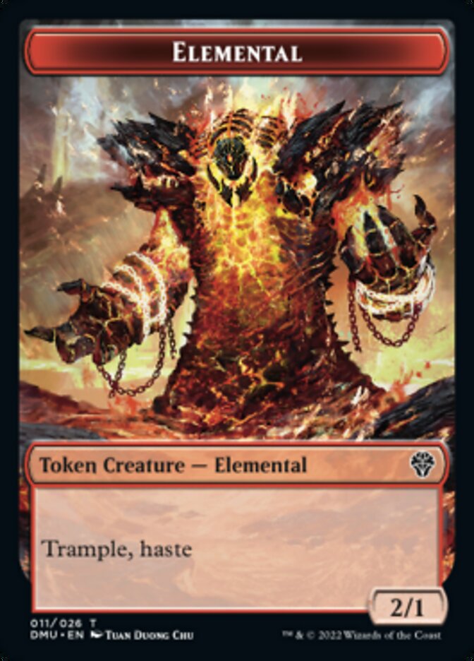 Elemental Token [Dominaria United Tokens] | I Want That Stuff Brandon