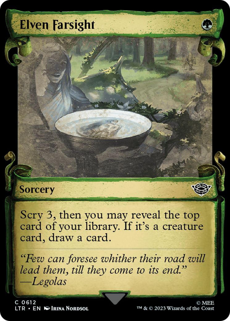 Elven Farsight [The Lord of the Rings: Tales of Middle-Earth Showcase Scrolls] | I Want That Stuff Brandon