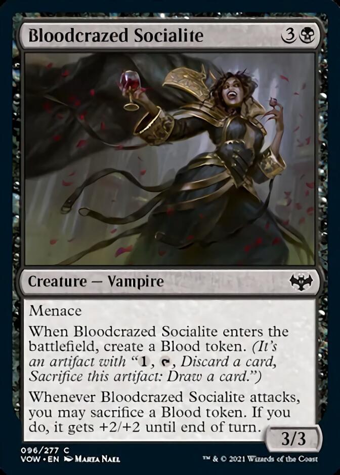 Bloodcrazed Socialite [Innistrad: Crimson Vow] | I Want That Stuff Brandon