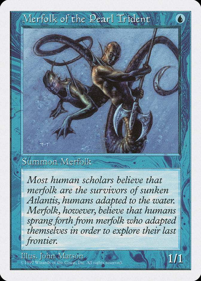 Merfolk of the Pearl Trident [Fifth Edition] | I Want That Stuff Brandon