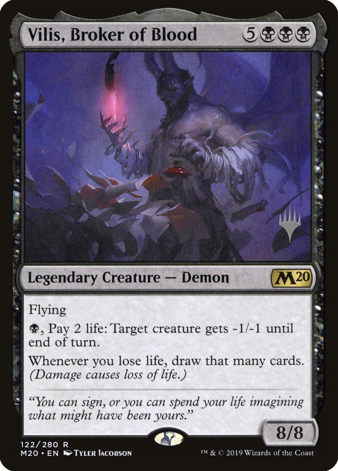 Vilis, Broker of Blood (Promo Pack) [Core Set 2020 Promos] | I Want That Stuff Brandon