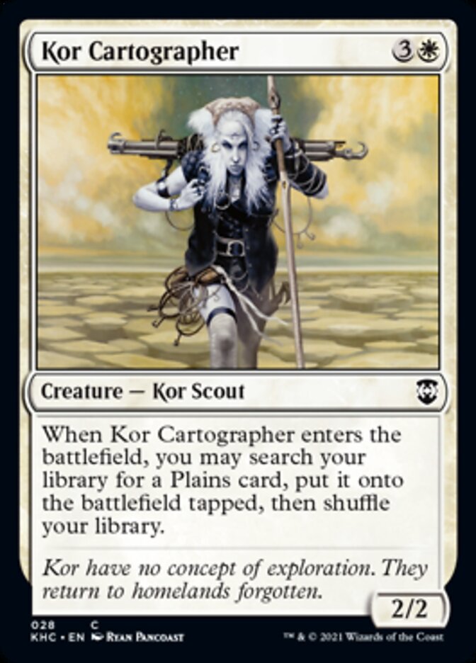 Kor Cartographer [Kaldheim Commander] | I Want That Stuff Brandon