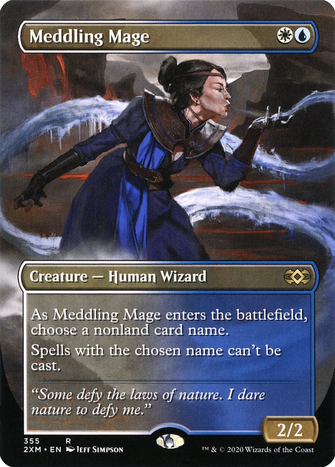 Meddling Mage (Toppers) [Double Masters] | I Want That Stuff Brandon