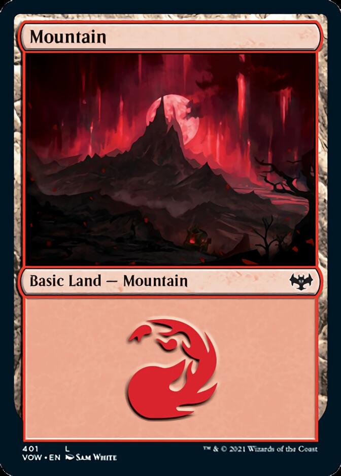 Mountain (401) [Innistrad: Crimson Vow] | I Want That Stuff Brandon