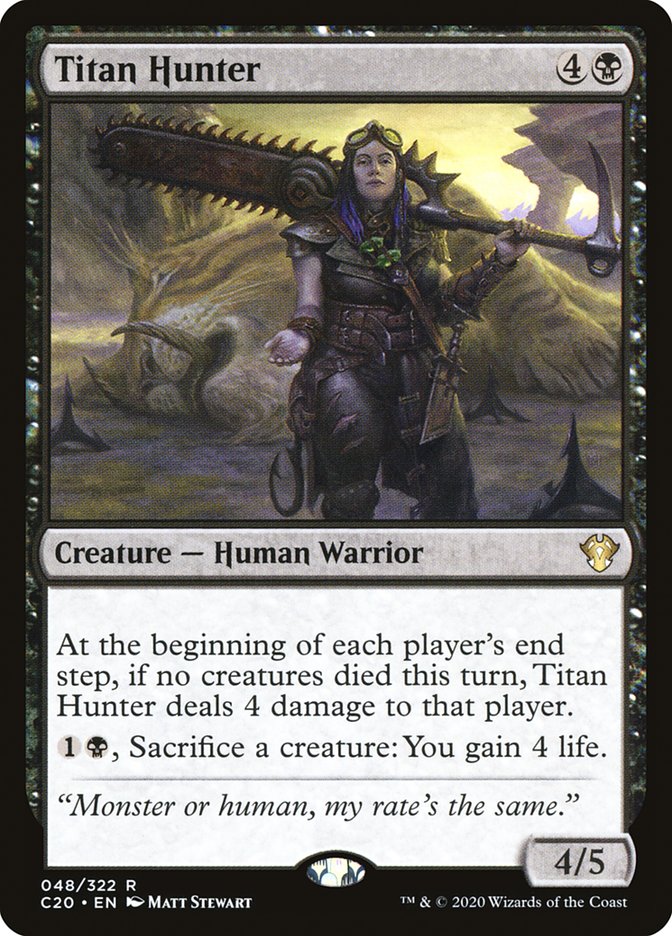 Titan Hunter [Commander 2020] | I Want That Stuff Brandon