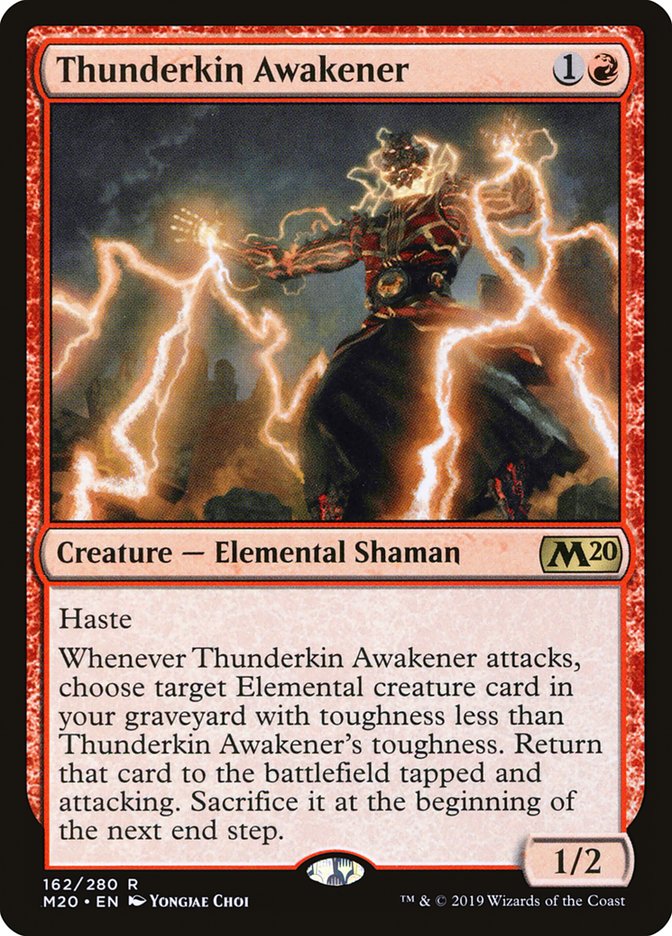 Thunderkin Awakener [Core Set 2020] | I Want That Stuff Brandon