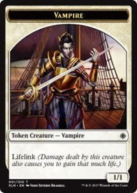 Vampire // Treasure Double-Sided Token [Ixalan Tokens] | I Want That Stuff Brandon