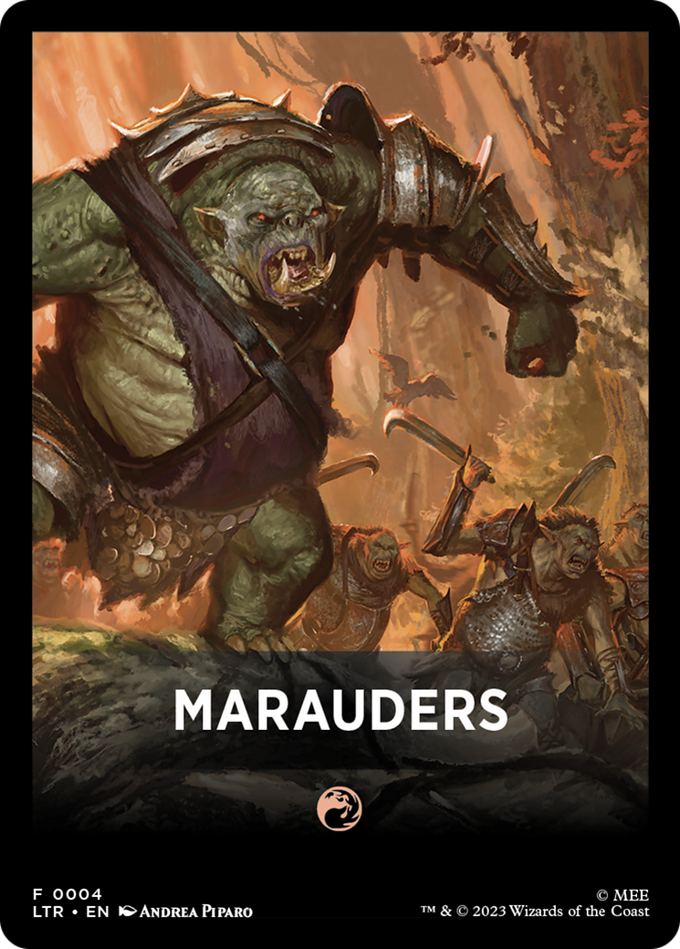 Marauders Theme Card [The Lord of the Rings: Tales of Middle-Earth Tokens] | I Want That Stuff Brandon