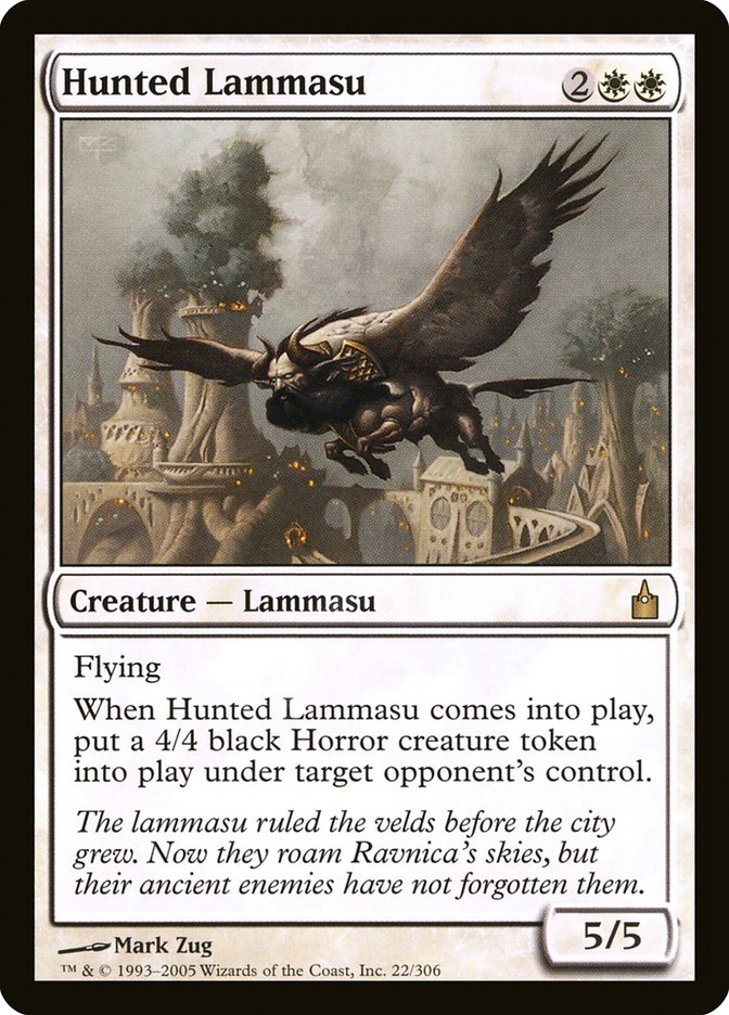 Hunted Lammasu [Ravnica: City of Guilds] | I Want That Stuff Brandon