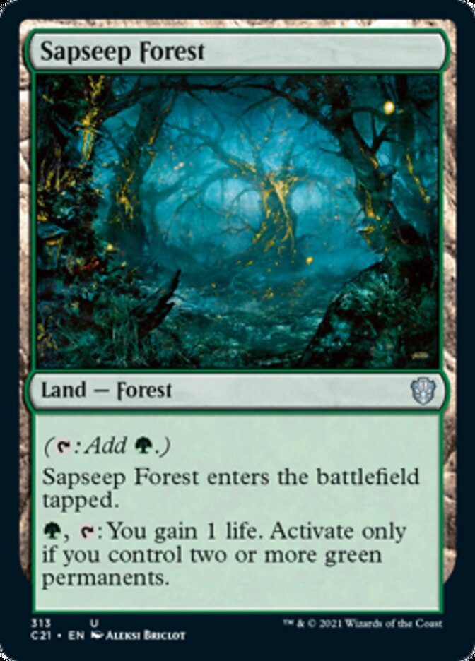 Sapseep Forest [Commander 2021] | I Want That Stuff Brandon