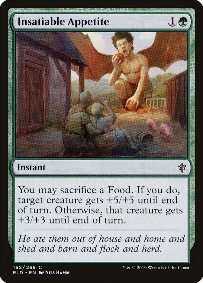 Insatiable Appetite [Throne of Eldraine] | I Want That Stuff Brandon