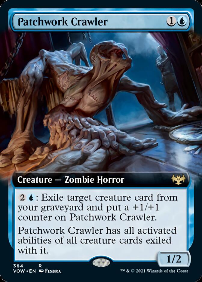 Patchwork Crawler (Extended Art) [Innistrad: Crimson Vow] | I Want That Stuff Brandon