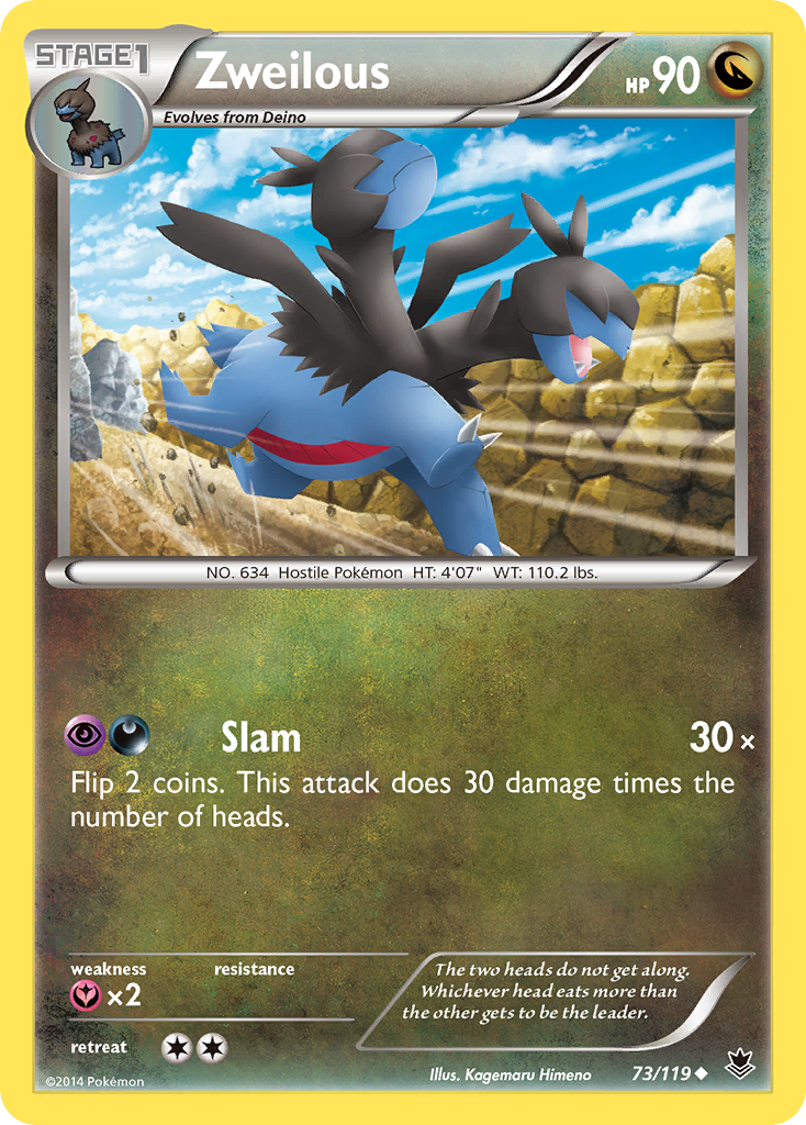 Zweilous (73/119) [XY: Phantom Forces] | I Want That Stuff Brandon