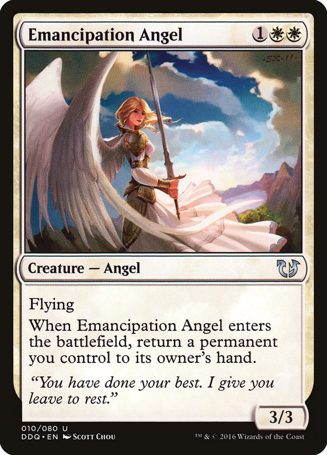 Emancipation Angel [Duel Decks: Blessed vs. Cursed] | I Want That Stuff Brandon