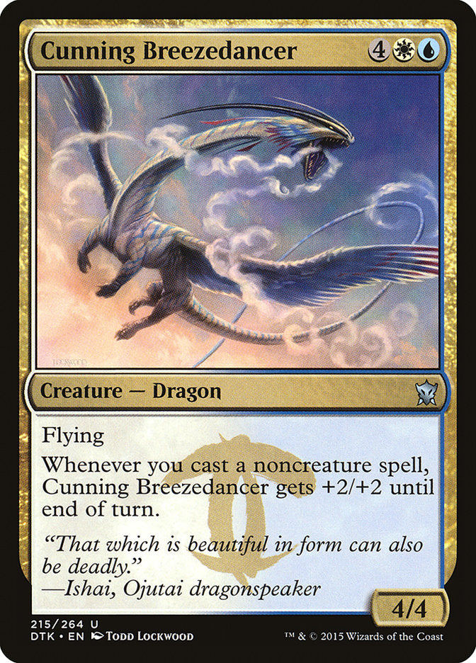 Cunning Breezedancer [Dragons of Tarkir] | I Want That Stuff Brandon