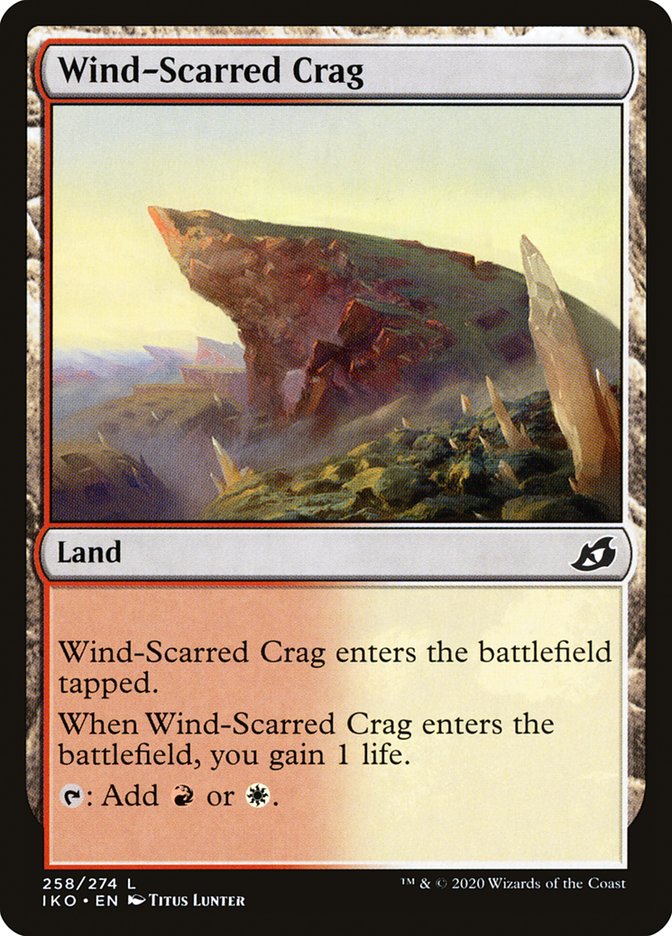 Wind-Scarred Crag [Ikoria: Lair of Behemoths] | I Want That Stuff Brandon