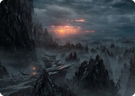Sundown Pass Art Card [Innistrad: Crimson Vow Art Series] | I Want That Stuff Brandon
