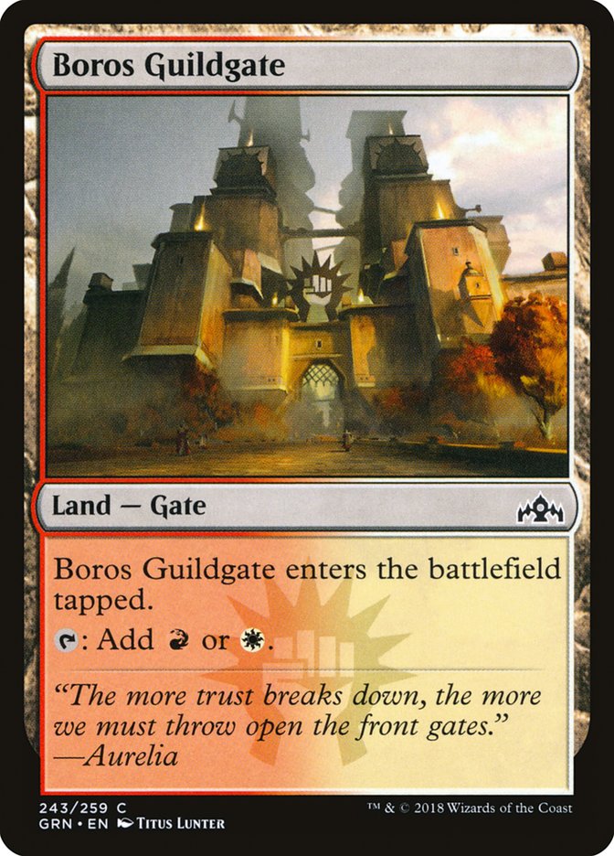 Boros Guildgate (243/259) [Guilds of Ravnica] | I Want That Stuff Brandon