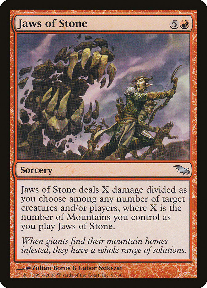 Jaws of Stone [Shadowmoor] | I Want That Stuff Brandon