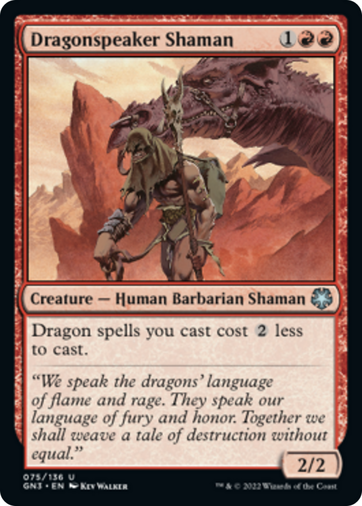 Dragonspeaker Shaman [Game Night: Free-for-All] | I Want That Stuff Brandon