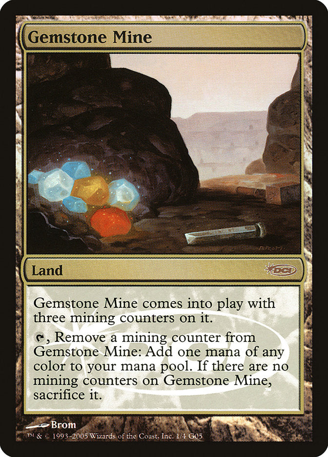 Gemstone Mine [Judge Gift Cards 2005] | I Want That Stuff Brandon