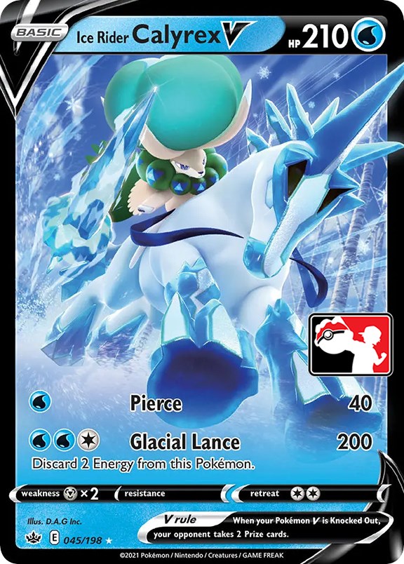 Ice Rider Calyrex V (045/198) [Prize Pack Series One] | I Want That Stuff Brandon