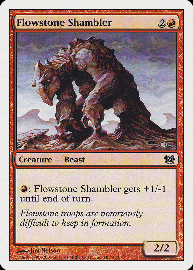 Flowstone Shambler [Ninth Edition] | I Want That Stuff Brandon