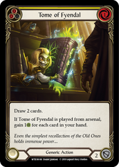 Tome of Fyendal [WTR160-M] Alpha Print Rainbow Foil | I Want That Stuff Brandon