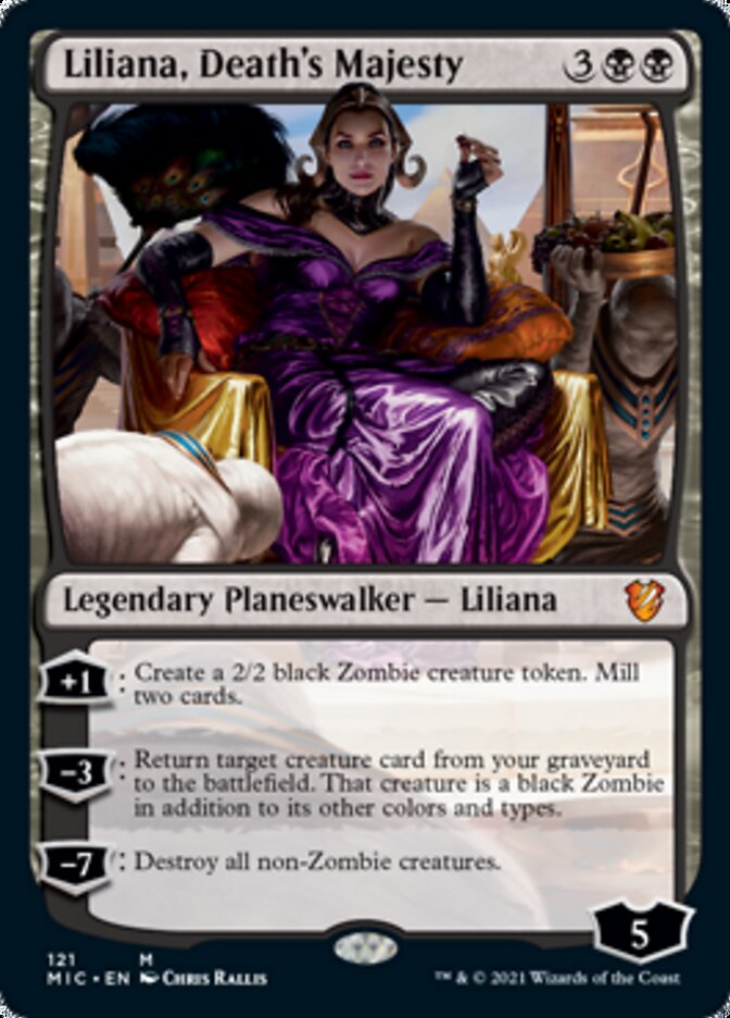 Liliana, Death's Majesty [Innistrad: Midnight Hunt Commander] | I Want That Stuff Brandon